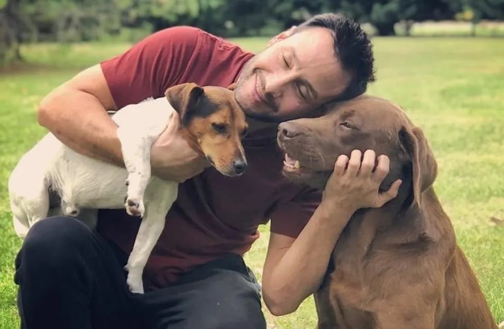 Luciano Pereyra dejó en evidencia su amor por los animales y despertó suspiros entre sus seguidoras (Foto: Instagram/ @lucianopereyraoficial)