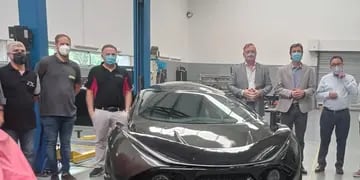 Córdoba empezaría a fabricar un auto eléctrico de lujo