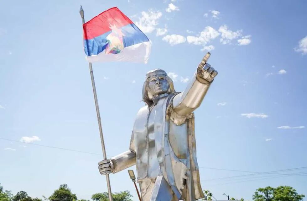 El municipio de San Javier también contará con un monumento a Andrés Guacurarí,.