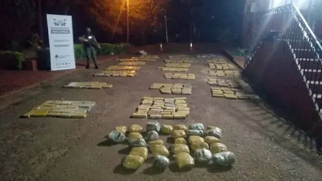 Incautan 600 kilos de marihuana en Colonia Mado