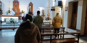 Se celebró en Pérez una misa en honor a los abuelos