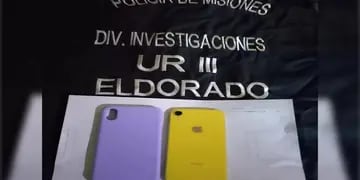 Recuperan un celular robado en Eldorado
