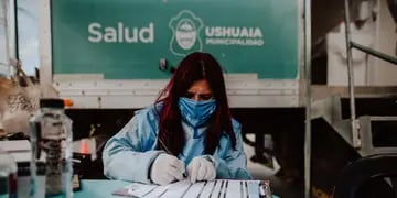 Hisopados Masivos en Ushuaia.