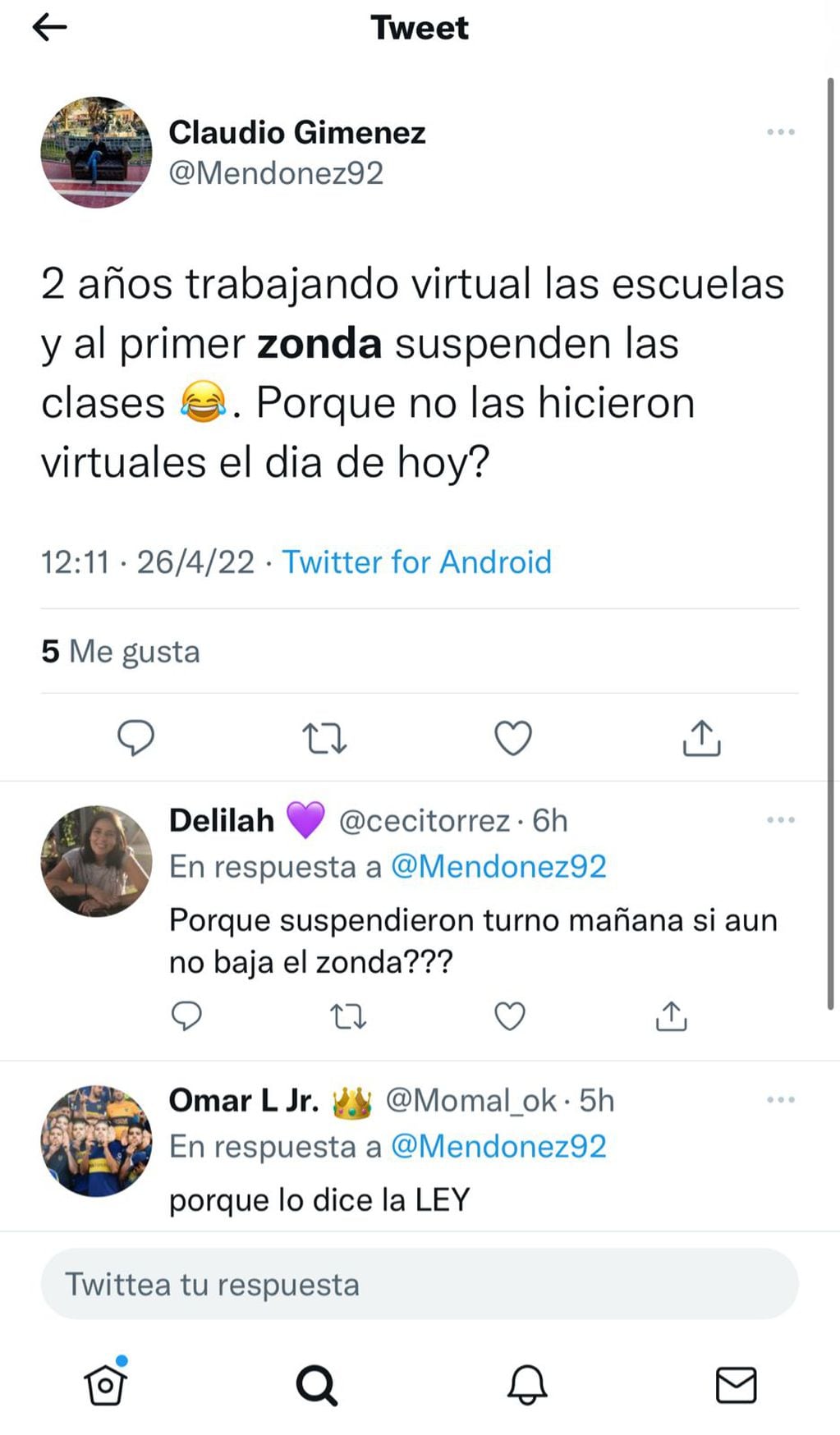Los memes del viento Zonda que no bajó por la mañana en Mendoza.