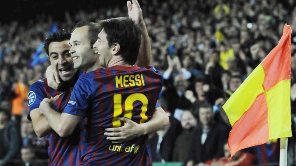 El Barcelona de Xavi, Iniesta y Messi, de los mejores de todos los tiempos. Foto: AP