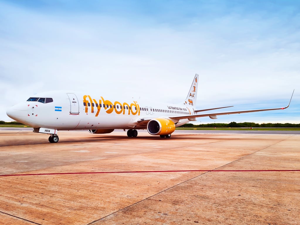 Flybondi lanzó desde hoy hasta el próximo domingo descuentos para viajar por Argentina.