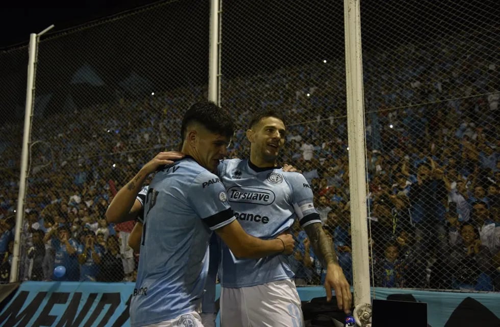 Belgrano, el gol de Vegetti y la fiesta ante San Martín de San Juan. (Facundo Luque / La Voz).