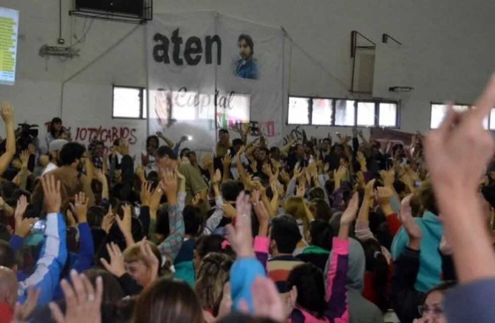 Protesta del gremio docente en Neuquén