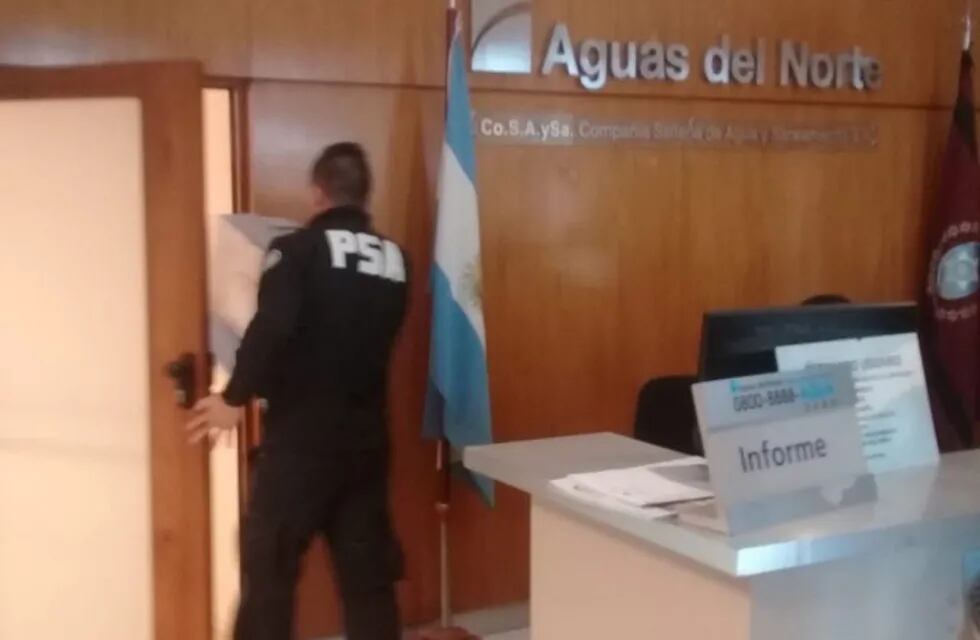 Allanamientos por evasión fiscal contra las empresas contratistas del Estado, Secsa y Arcadio.
