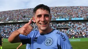 Ulises Sánchez: la identificación con Belgrano y la frase que lo impulsa a recuperarse.