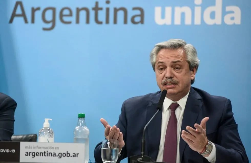 Alberto Fernández anunció la intervención y expropiación del Grupo Vicentín. (Foto: Presidencia)