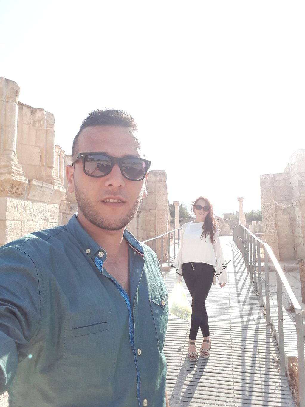Hatem y Ana Laura se reunieron finalmente en Palestina