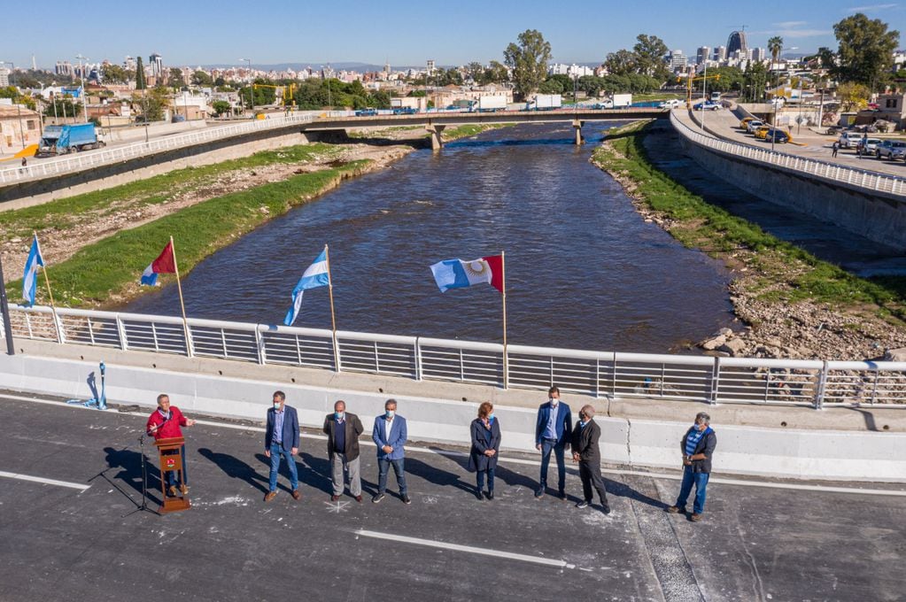 Así quedó el nuevo puente con el que queda finalizado el Corredor Costanera.