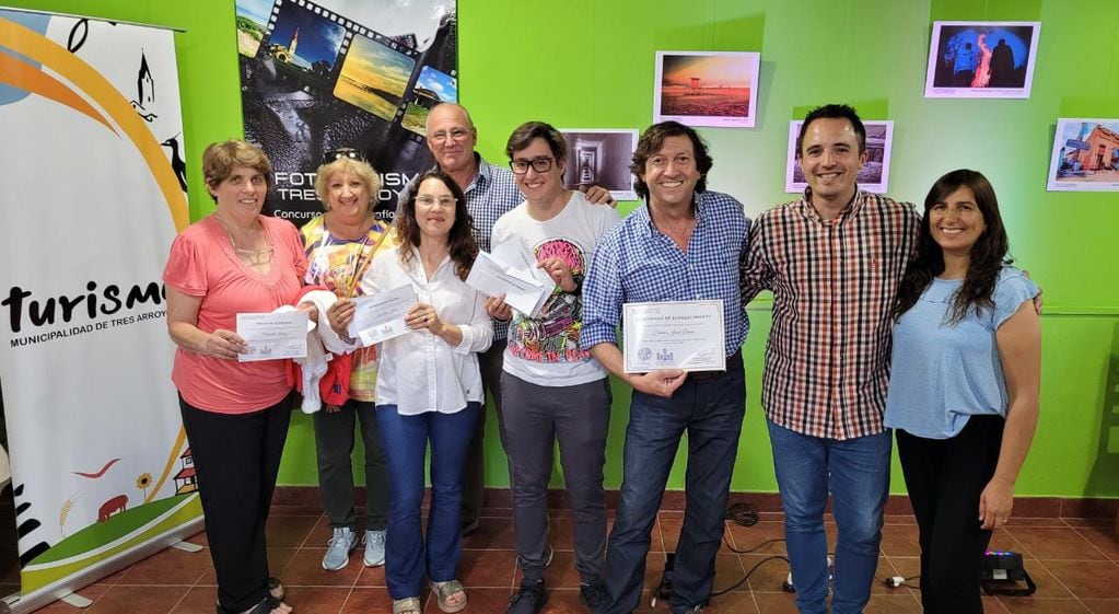 Ganadores de la edición 2022 del Fototurismo Tres Arroyos
