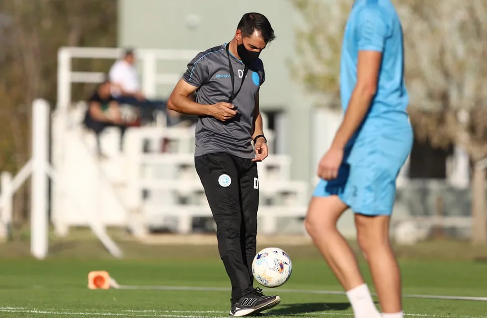 Guillermo Farré debutará como DT de Belgrano el jueves 10 de junio en la visita a Riestra (Prensa Belgrano).