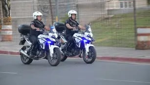 Escuadrón motorizado de la Policía de Córdoba