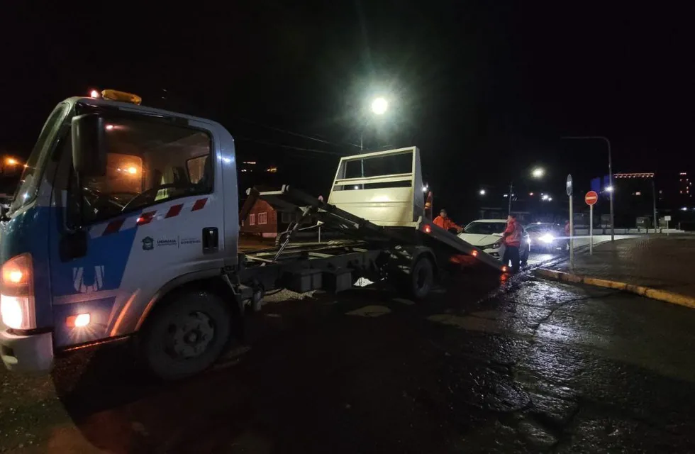 Ushuaia: realizaron operativos de tránsito en diferentes puntos de la ciudad