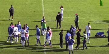 Infarto en pleno partido de Portugal