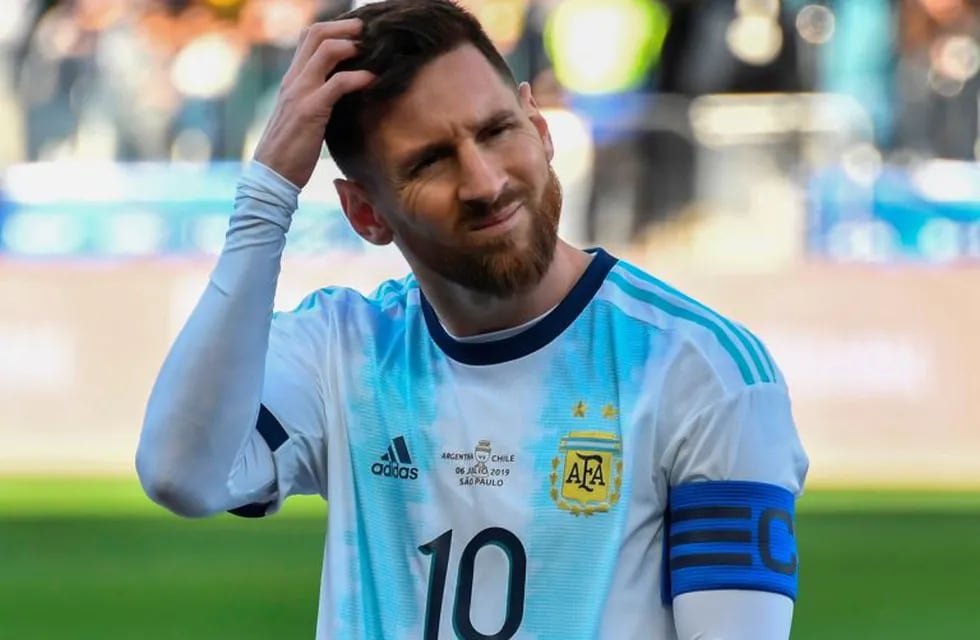 Lionel Messi durante su encuentro ante Chile en la Copa América. (AFP)