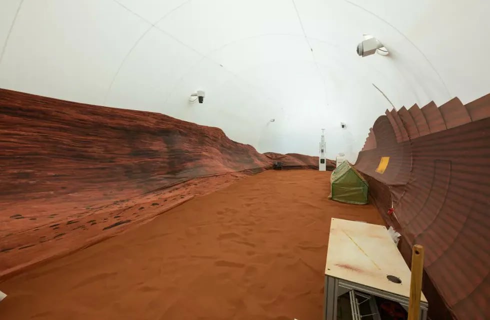 Así es el Mars Dune Alpha que prepararon para la misión que dejará un año encerrados a cuatro voluntarios.