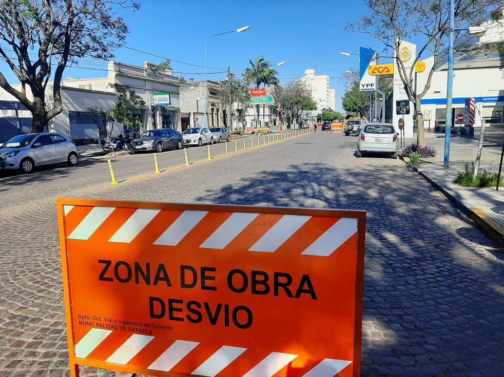 Comenzó la remodelación vial de Avenida Santa Fe | Vía Rafaela
