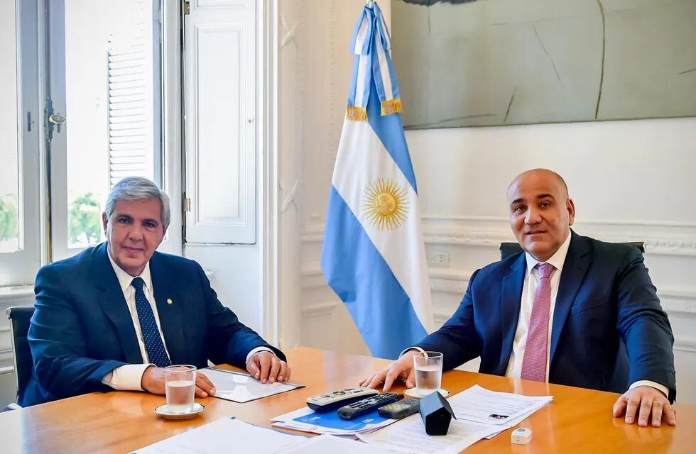 El vicegobernador de Jujuy, Carlos Haquim, mantuvo en Buenos Aires un encuentro de trabajo con el jefe de Gabinete de la Nación, Juan Manzur.