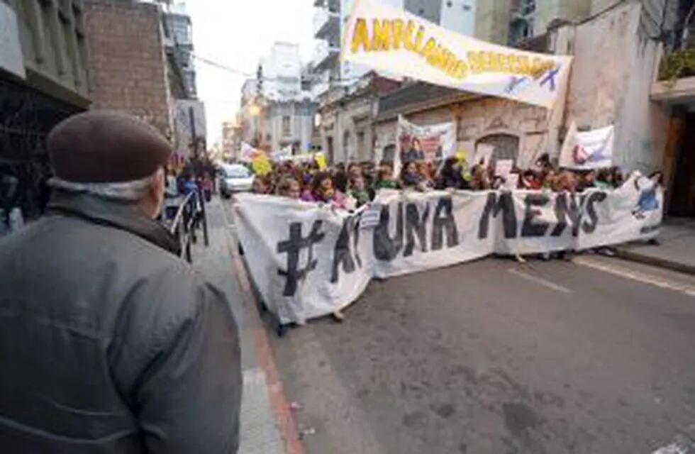 La violencia de gu00e9nero fue uno de los ejes del u00faltimo Encuentro Nacional de Mujeres en Rosario.