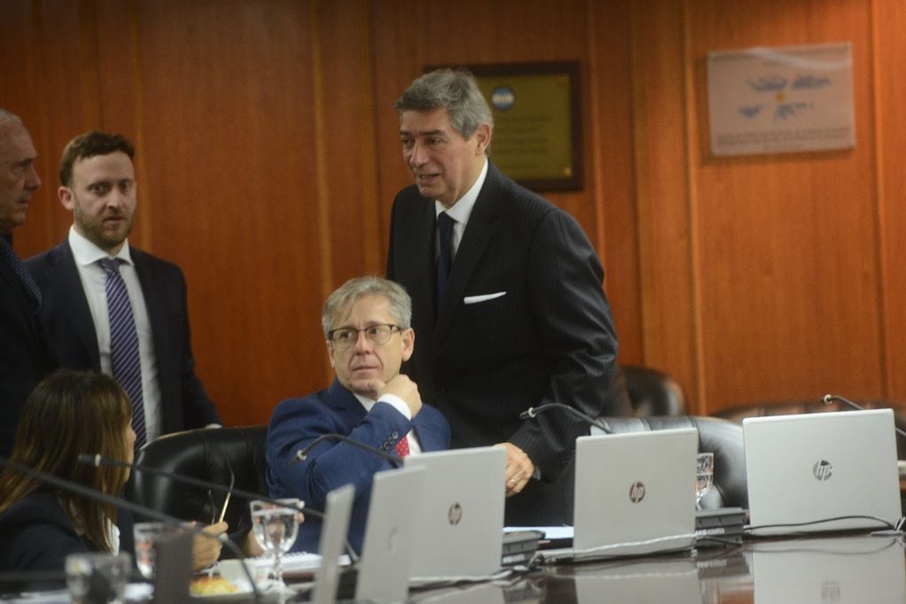Reunión del Consejo de la Magistratura, presidida por Horacio Rosatti. (Clarín)