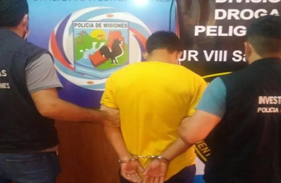 Prófugo de la justicia fue detenido en San Vicente.