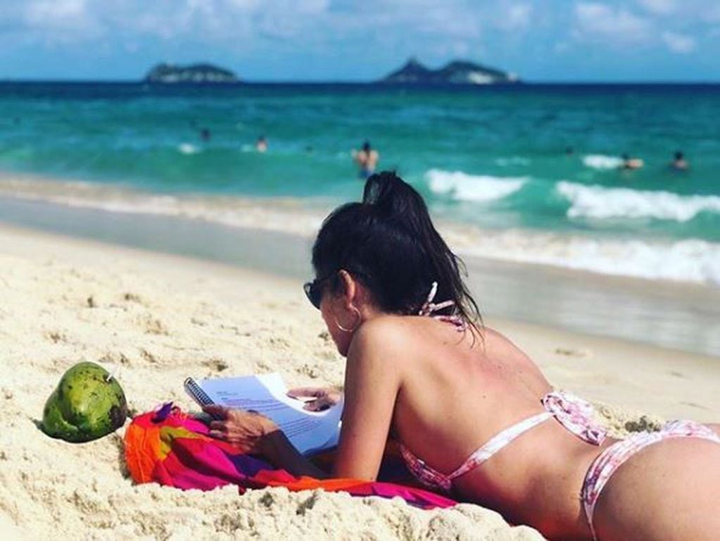 Paola Krum de vacaciones (Instagram)