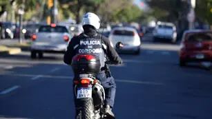policía motorizada