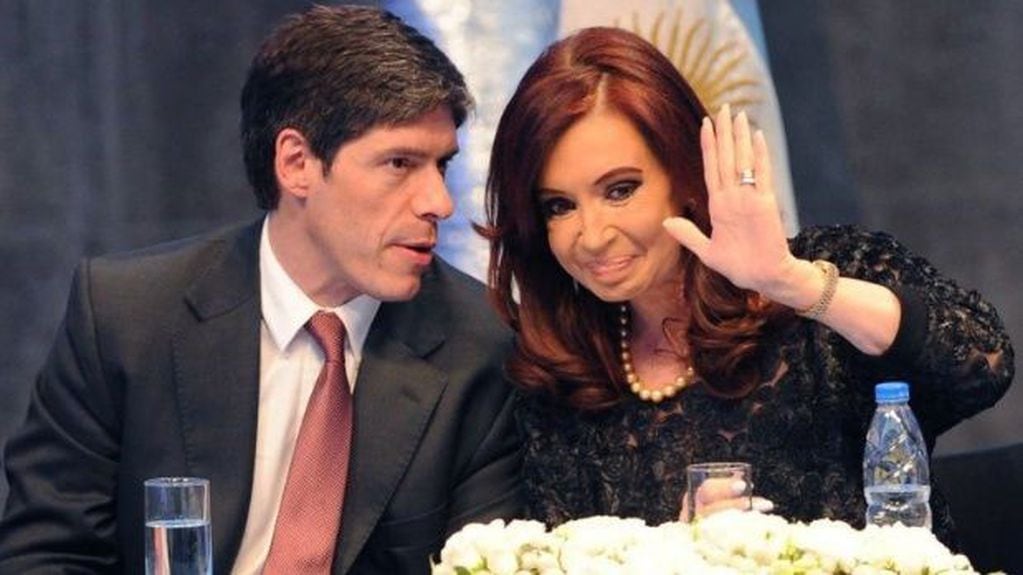 Juan Manuel Abal Medina y Cristina Kirchner