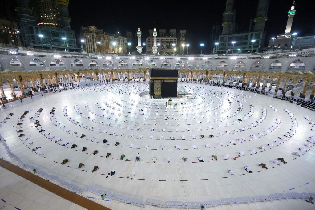 La peregrinación hacia la Kaaba es otro de los cinco pilares del Islam.