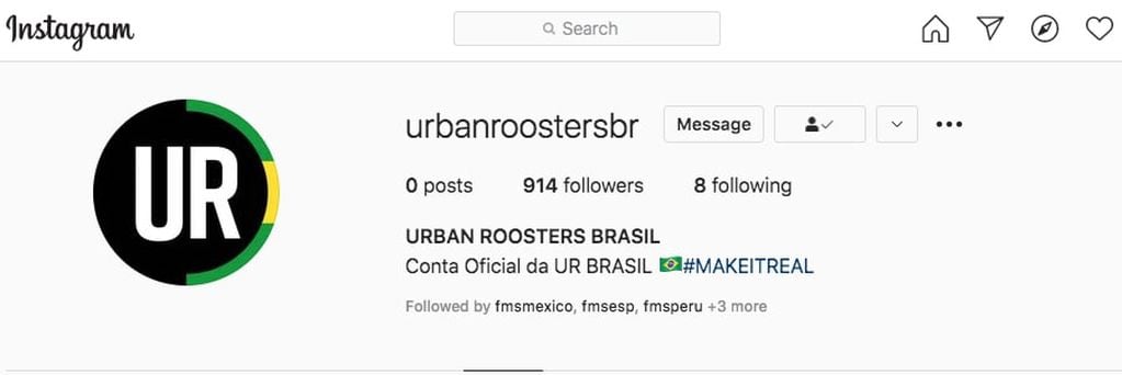 Urban Roosters Brasil.