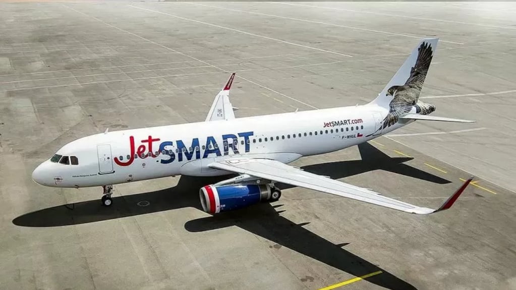 En total, son 25 los vuelos de JetSmart afectados por la medida gremial de trabajadores de Intercargo. Gentileza: El Cronista.