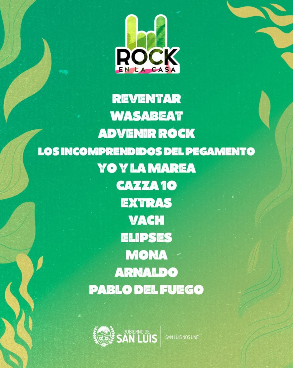 Rock en la Casa 2023, San Luis.