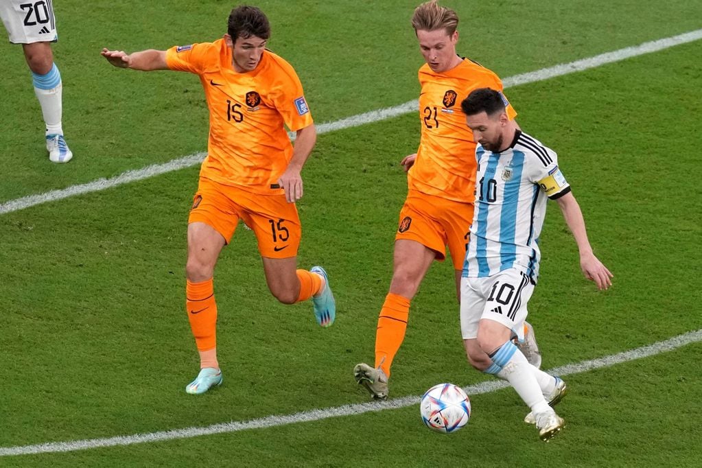 Argentina y Países Bajos, por los cuartos de final del Mundial Qatar 2022. (AP)