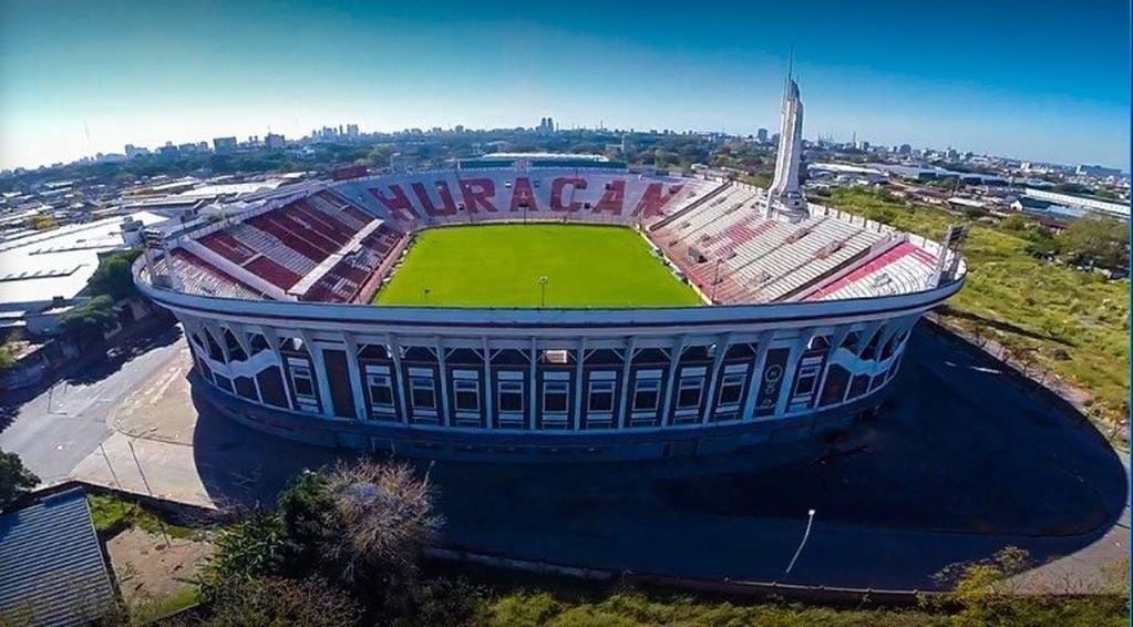Estadio Huracán en Parque de los Patricios el club para el cual fichó el jugador de Irigoyen, Patricio Leonel Farías. (Club Huracán)