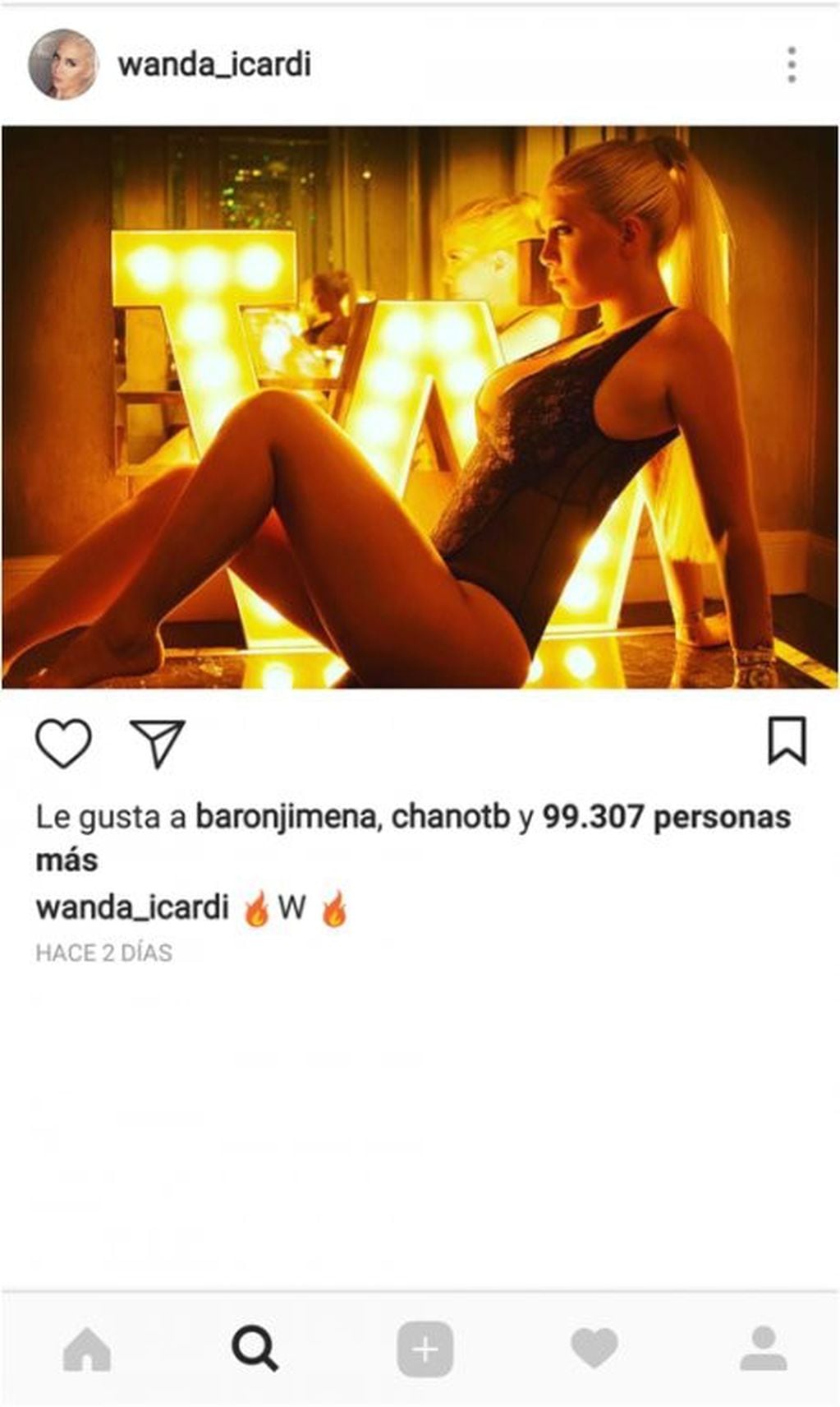Wanda Nara y Chano: rumores de romance.