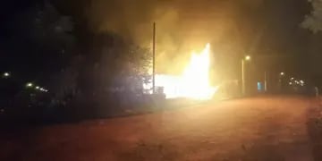 Incendio de una vivienda en Posadas dejó dos menores en grave estado