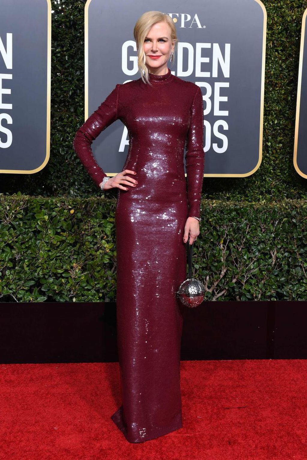 Los 15 mejores vestidos de los Golden Globes 2019. Foto:  VALERIE MACON / AFP.