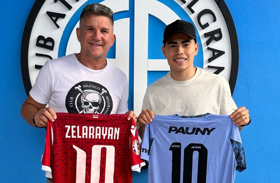 Zelarayán pasó por Belgrano y dejó un mensaje que ilusionó a los hinchas.