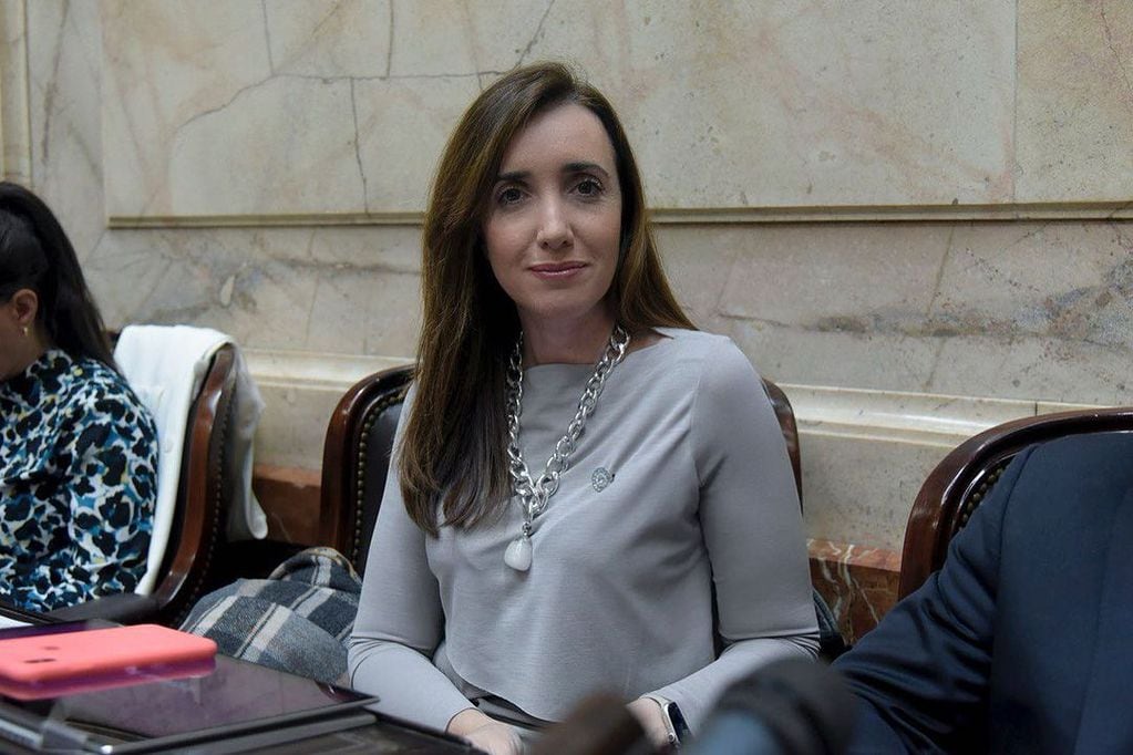 Victoria Villarruel, candidata a vicepresidenta por La Libertad Avanza.