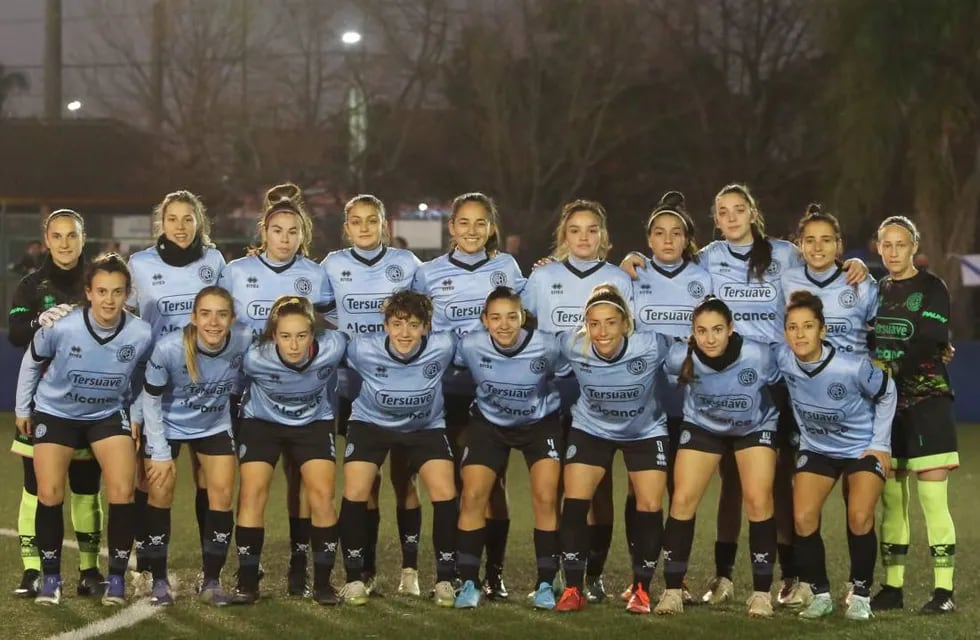 Las chicas de Belgrano superaron a Vélez, como visitantes (Prensa Belgrano).