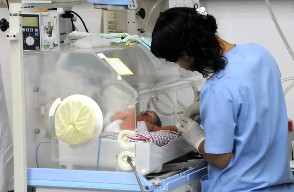 Las niñas fueron alojadas en el área de neonatología de la maternidad del Hospital Roque Sáenz Peña.