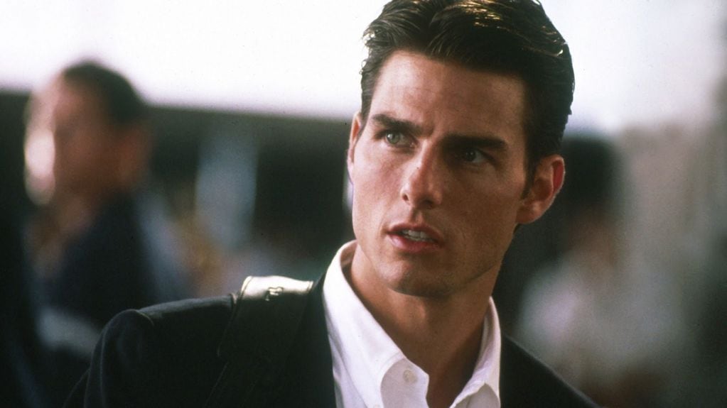 Tom Cruise en Jerry Maguire.