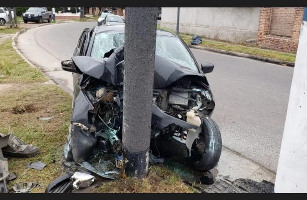 Accidente en avenida Julio A. Roca