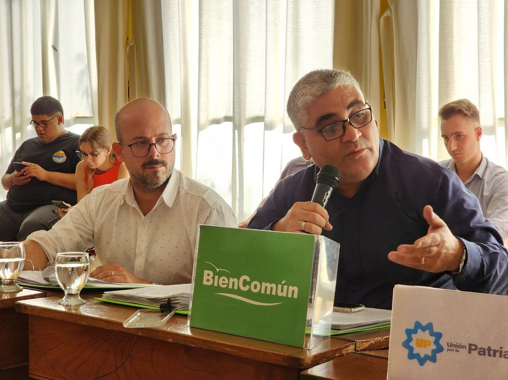 Concejales de Bien Común, Lisandro Delle Donne y el Dr. Daniel Medina