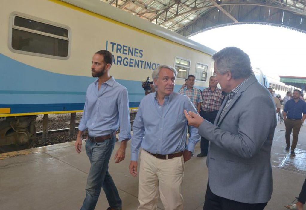 El intendente bahiense Héctor Gay charló con el presidente de Trenes Argentinos, Marcelo Orfila, para mejorar el servicio Bahía -Constitución.