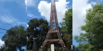 Torre Eiffel en Alicia.